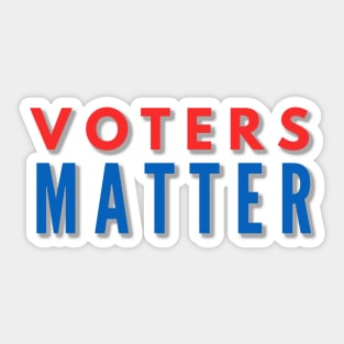 Voters Matter Sticker